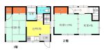 気仙沼市の貸戸建て住宅のやまじゅうアパート　7号の画像2