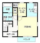 気仙沼市の貸アパートのエスペランツァ B202号の画像2