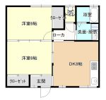 気仙沼市の貸アパートのコーポまるはち　6号の画像2