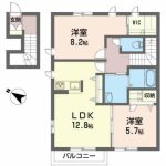気仙沼市の貸アパートのソワイエアモア　Ｂ202号の画像2