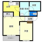 気仙沼市の貸マンションのレガシーⅡ　B101号の画像2