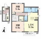気仙沼市の貸アパートのシャーメゾンＢｅｔｔｙ C202号の画像2
